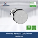 Schneider Round PILOT LIGHT 22mm LED 230V AC Clear - XB7EV07MP