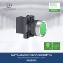 Schneider Electric Push Button Flush 22mm 1NO Hijau - XA2EA31