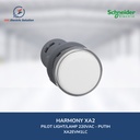 Schneider Electric XA2 Pilot Lamp 22mm 220VAC Putih XA2EVM1LC