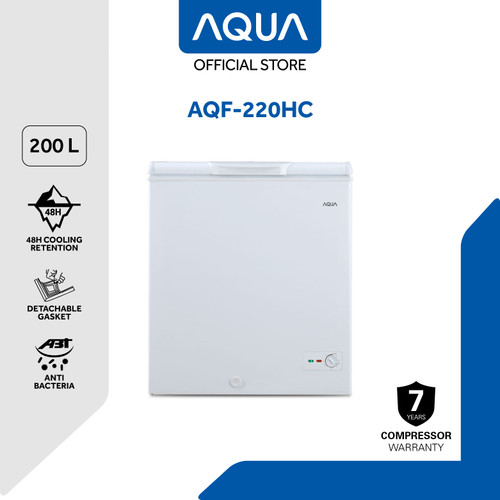 AQUA AQF-220HC Chest Freezer 1 Door (200 L/White)