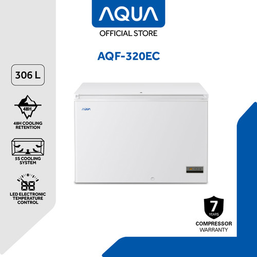 AQUA Japan Chest Freezer - 306 Liter - AQF-320EC