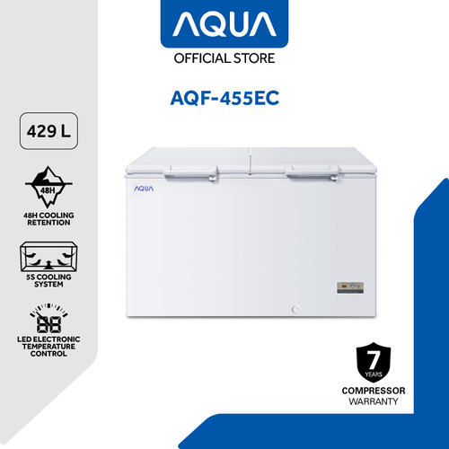 AQUA Japan Chest Freezer - 429 Liter - AQF-450EC