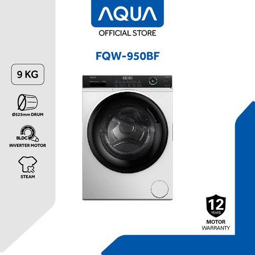 AQUA Japan Mesin Cuci Front Load 9Kg FQW-950BF