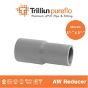 Fitting Pipa uPVC Trilliunpureflo AW Reducer 1 1/2" x 1 1/4" Inch