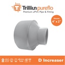 Fitting Pipa uPVC Trilliunpureflo D Increaser 4" x 2" Inch