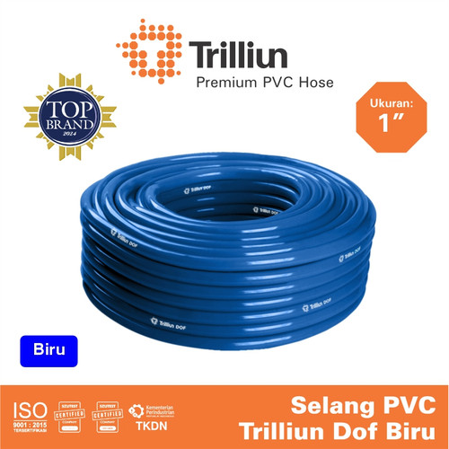 Selang Air PVC Trilliun Dof 1" Inch - 15 Meter