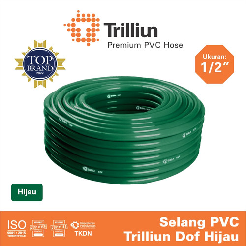 Selang Air PVC Trilliun Dof 1/2" Inch - 10 Meter