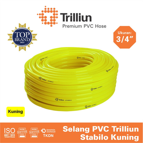 Selang Air PVC Trilliun Stabilo 3/4" Inch - 10 Meter