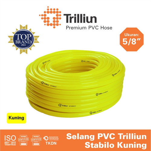 Selang Air PVC Trilliun Stabilo 5/8" Inch - 50 Meter