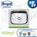 Royal Kitchen Sink SB 57 | Bak Cuci Piring