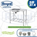 Royal Kitchen Table SB 31K | Meja Cuci Piring Portable