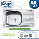 Royal Kitchen Sink SB 31 | Bak Cuci Piring