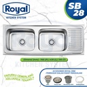 Royal Kitchen Sink SB 28 | Bak Cuci Piring