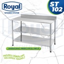 Royal Kitchen Table ST 102 | Meja Dapur Stainless | Work Table