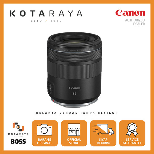 Canon Lens RF 85mm F2 Macro IS STM - GARANSI RESMI