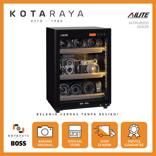 Dry Box Dry Cabinet AILITE GP5-40L Digital Drybox Drycabinet 40 liter