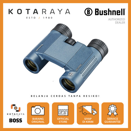 Bushnell H2O 8x25 Dark Blue Roof Binocular Waterproof 138005R