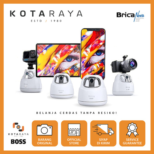 Brica B-Steady GO 2-Axis AI Auto-Tracking Holder - GARANSI RESMI