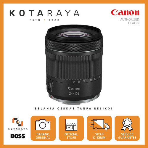 Canon Lens RF 24-105mm f/4-7.1 IS STM - GARANSI RESMI