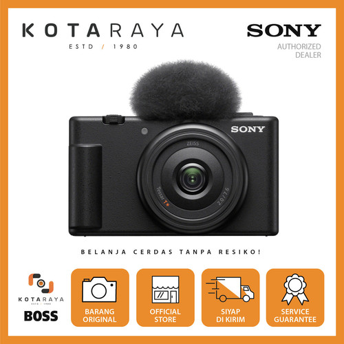 Sony ZV1F /Sony ZV 1F Vlogging Camera - GARANSI RESMI