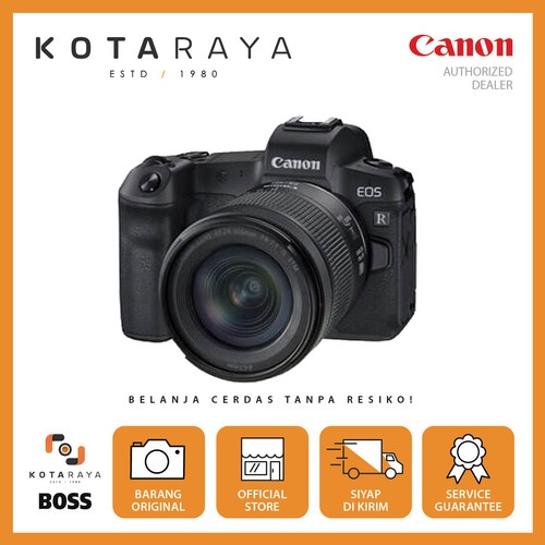 Canon EOS R Kit lens 24-105mm F4-7.1 IS STM - GARANSI RESMI