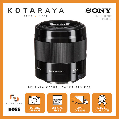 Sony Lens E 50mm f/1.8 OSS / SEL50F18 - Garansi Resmi