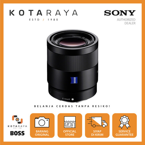 Sony Lens FE 55mm f/1.8 ZA Sonnar T* / SEL55F18Z - Garansi Resmi