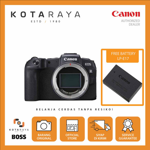 Canon EOS RP Body Only Mirorless Camera GARANSI RESMI