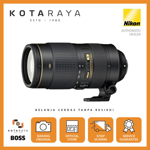 Nikon Lens AF-S 80-400mm f/4.5-5.6G ED VR GARANSI RESMI