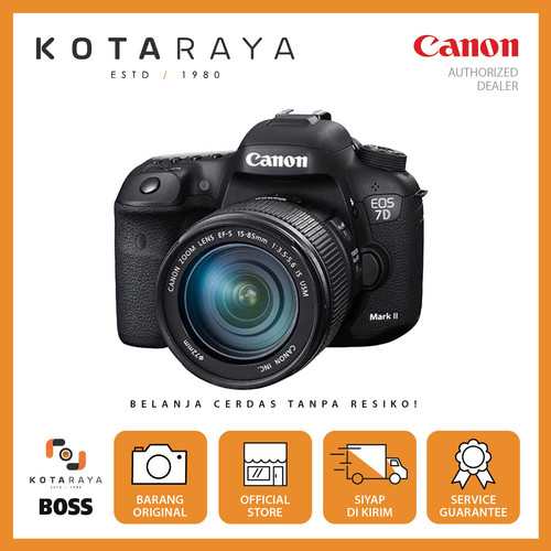 Canon EOS 7D Mark II Kit 15-85mm - GARANSI RESMI