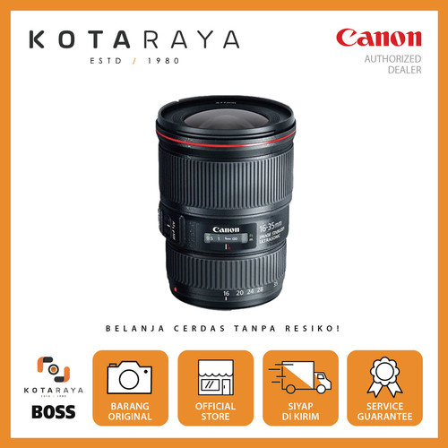 Canon Lens EF 16-35mm f/4L IS USM GARANSI RESMI