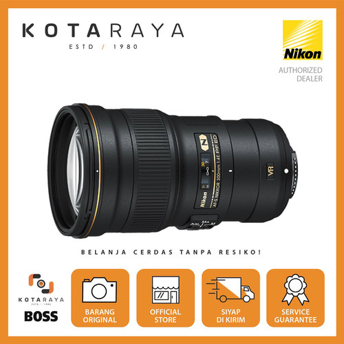 Nikon Lens AF-S Nikkor 300mm f4E PF ED VR - GARANSI RESMI