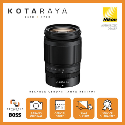 Nikon Lens NIKKOR Z 24-200mm f/4-6.3S - GARANSI RESMI