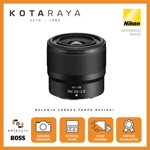 Nikon Lens Nikkor Z MC 50mm f2.8 Macro Lens GARANSI RESMI