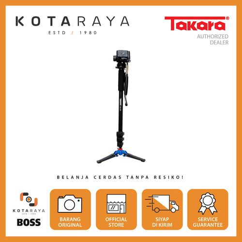 TAKARA VIM-264 Fluid Head Light Weight Photo Monopod Camera