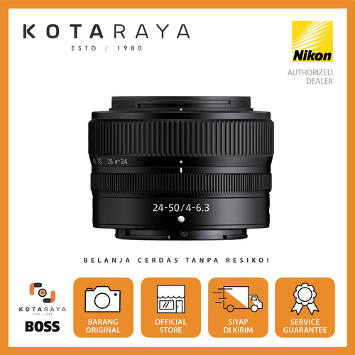 Nikon Lens Nikkor Z 24-50mm F/4-6.3S - GARANSI RESMI