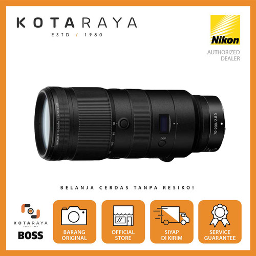 Nikon Lens Nikkor Z 70-200mm F/2.8S VR - GARANSI RESMI