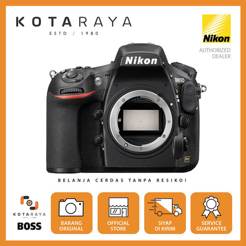 Nikon D810 Body Only BO Kamera DSLR GARANSI RESMI