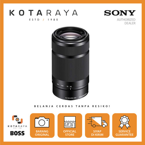 Sony Lens E 55-210mm f/4.5-6.3 OSS GARANSI RESMI