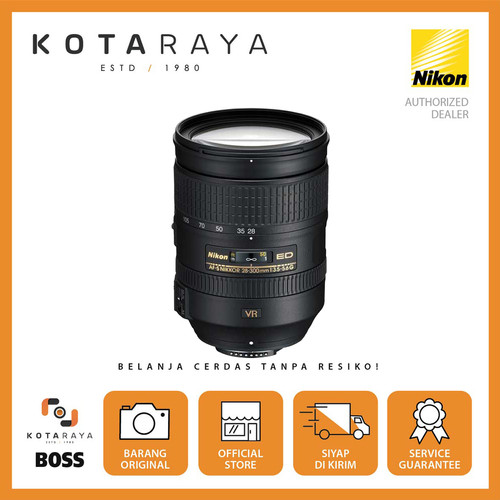 Nikon Lens AF-S 28-300mm F/3.5-5.6G ED VR NIKKOR GARANSI RESMI