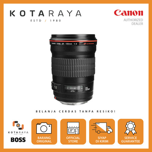 Canon Lens EF 135mm F/2 L USM GARANSI RESMI