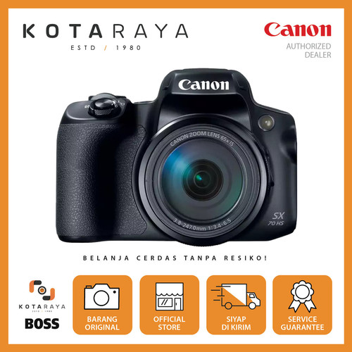 Canon PowerShot SX70 HS -GARANSI RESMI