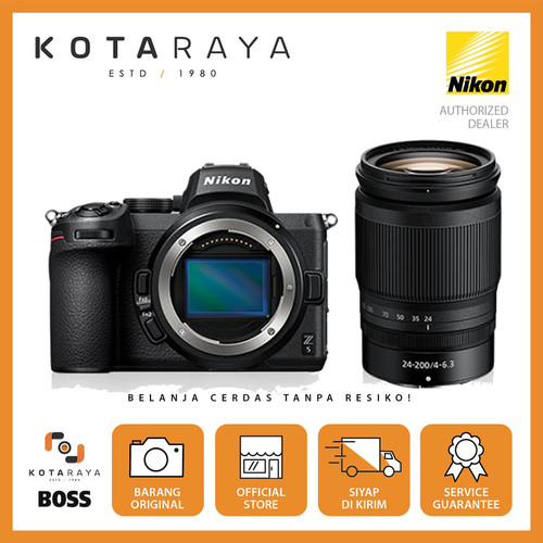 Nikon Z5 Kit 24-200mm f4-6.3S Kamera Mirrorless GARANSI RESMI