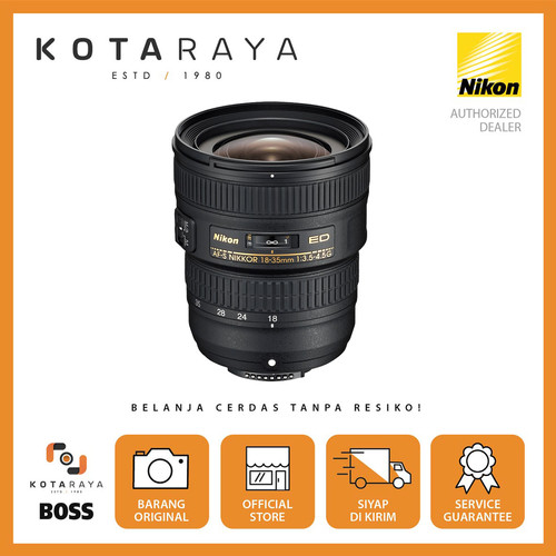 Nikon Lens AF-S 18-35mm f/3.5-4.5G ED GARANSI RESMI