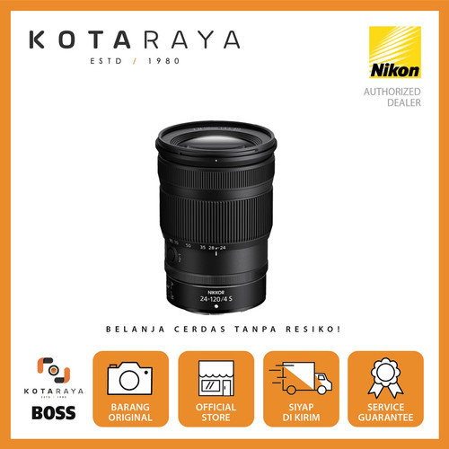 Lensa Nikon NIKKOR Z 24-70mm f/4 S GARANSI RESMI