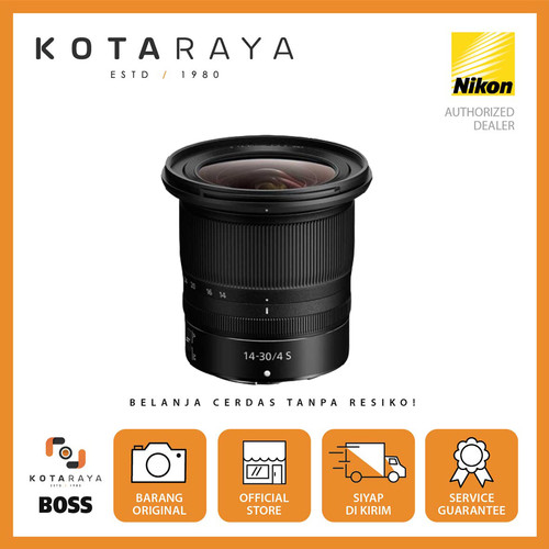 Lensa Nikon NIKKOR Z 14-30mm f/4 S GARANSI RESMI