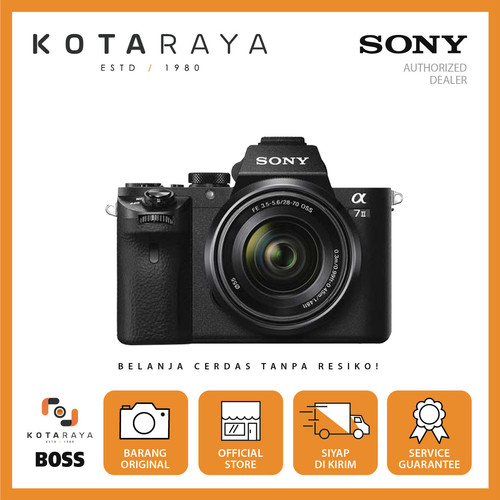 Sony Alpha A7 II / A7 Mark II / a7ii Kit (SEL2870) GARANSI RESMI