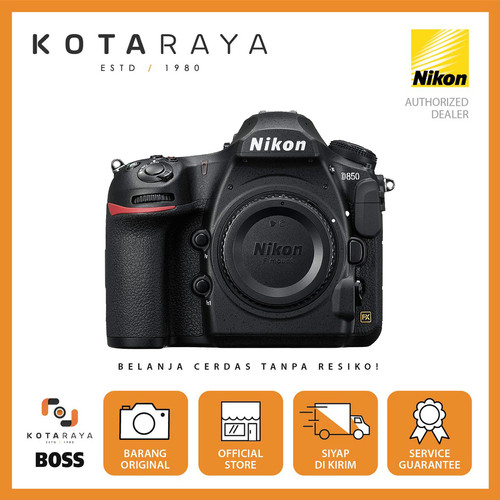 Nikon D850 Body Only (BO) DSLR Camera GARANSI RESMI