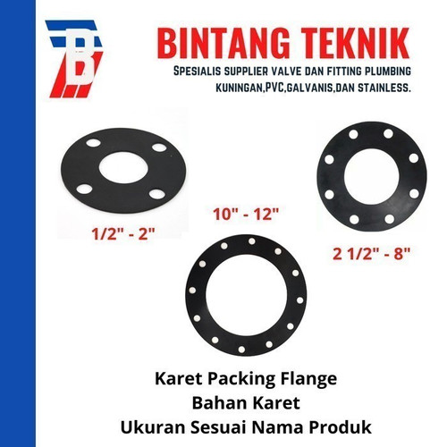 Karet Packing Flange 10" inch