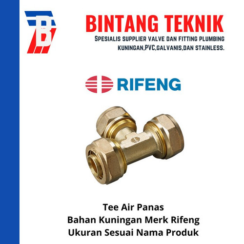 Tee Air Panas 1" (2025) Kuningan Rifeng